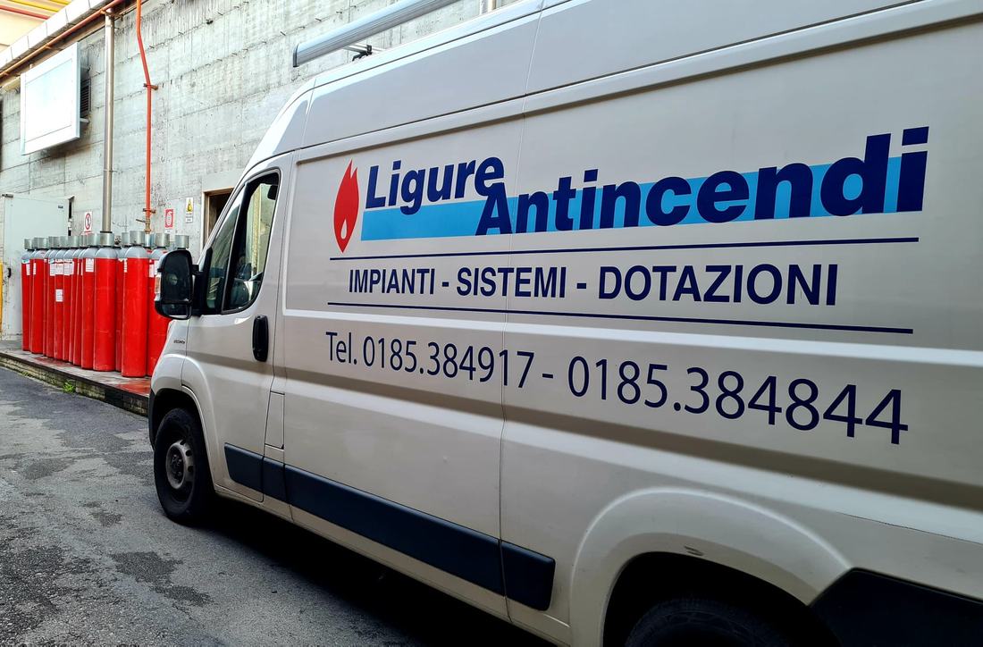 Mezzo Ligure Antincendi operativo sul territorio